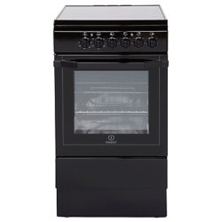 Indesit I5VSHK Freestanding Electric Cooker, Black